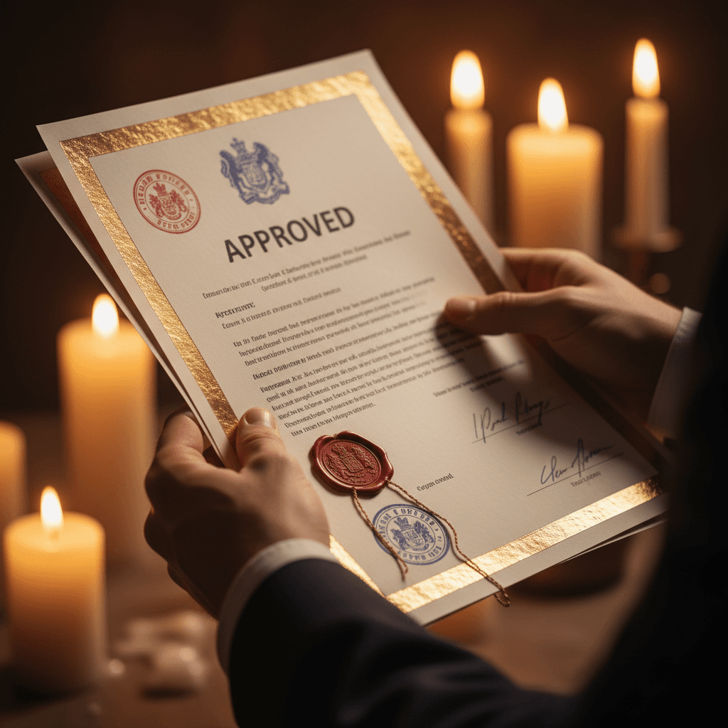 Council approval documentation and final development consent